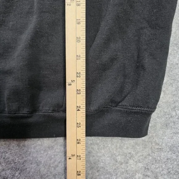 Harley-Davidson Sleeve Hit Sweatshirt‎ Mens Medium Black Crewneck Graphic - Picture 10 of 12